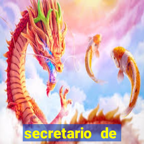 secretario de esporte salario